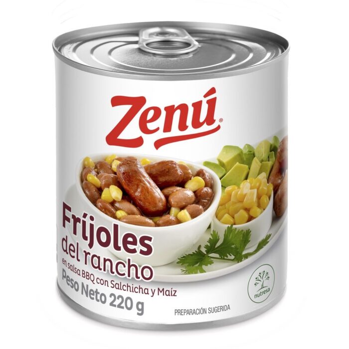 FRIJOL BBQ ZENU 220GR - Imagen 1