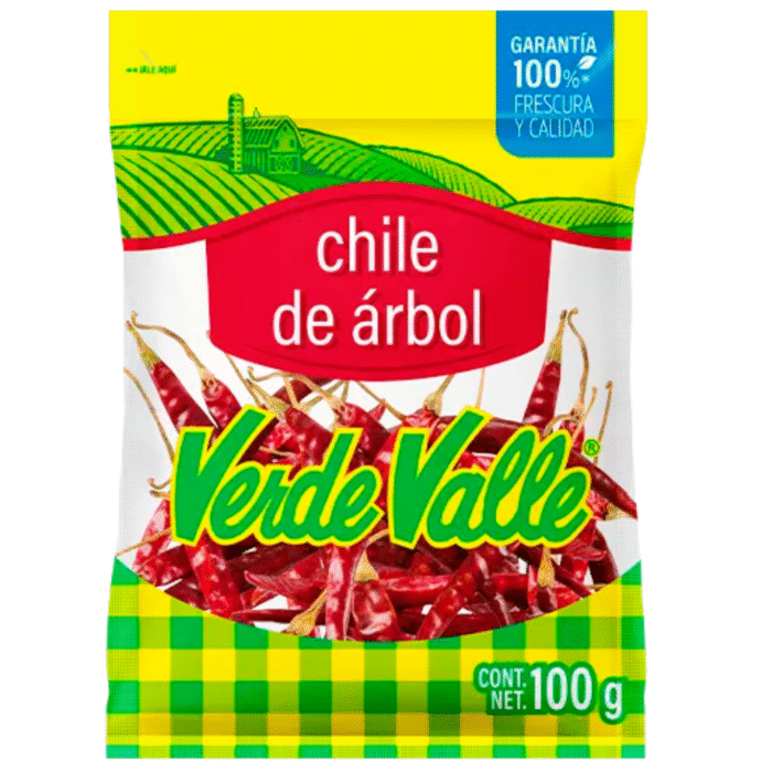 Verde Valle Chile de árbol 100gr - Imagen 1
