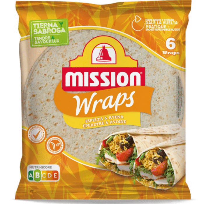 Mission Wraps espelta & avena 370gr - Imagen 1