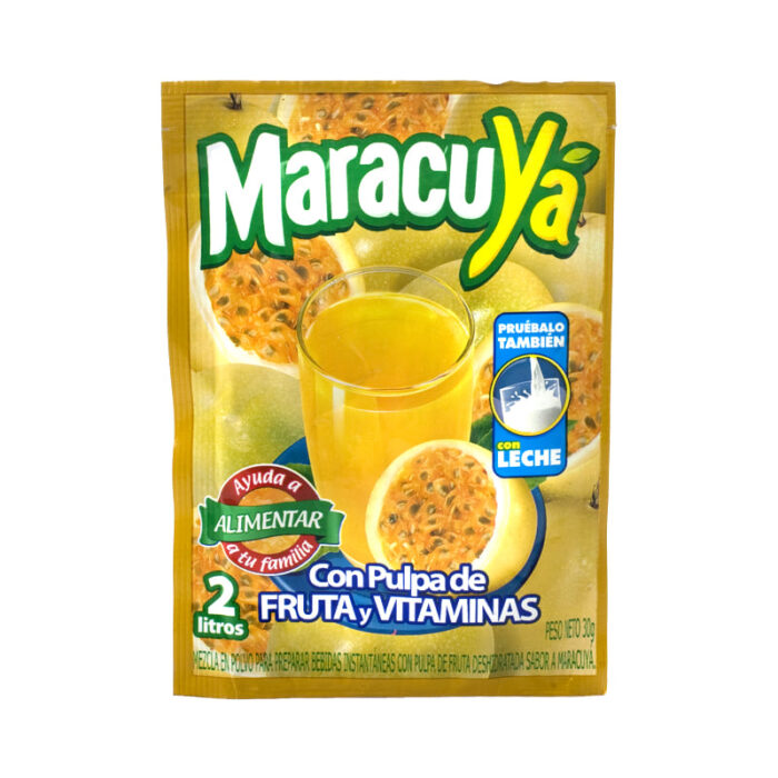 Refresco instantaneo MaracuYá sobre 30gr - Imagen 1