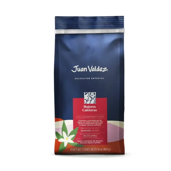 Juan Valdez, Café Mujeres Cafeteras 454gr Grano - Imagen 1